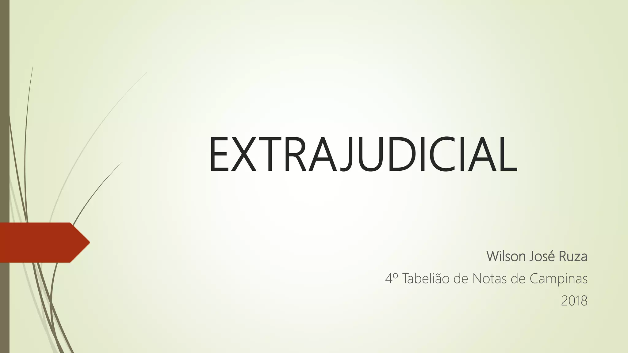 Slide Extrajudicial